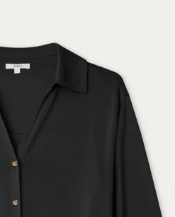 YERSE Shirts And Blouses^Flowy Shirt Grey