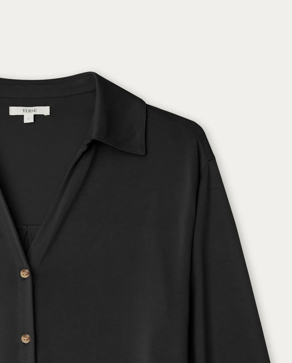 YERSE Shirts And Blouses^Flowy Shirt Grey