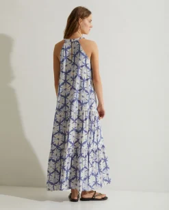 YERSE Dresses And Jumpsuits^Flowy Tie-Dye Dress Blue