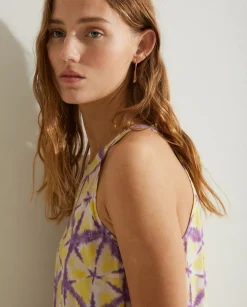 YERSE Dresses And Jumpsuits^Flowy Tie-Dye Dress Yellow