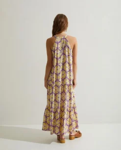 YERSE Dresses And Jumpsuits^Flowy Tie-Dye Dress Yellow