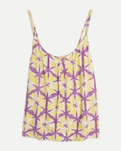 YERSE T- Shirts And Tops^Flowy Tie-Dye Top Yellow