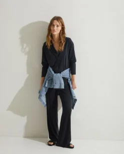 YERSE Trousers And Jeans^Flowy Trousers Grey