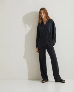 YERSE Trousers And Jeans^Flowy Trousers Grey