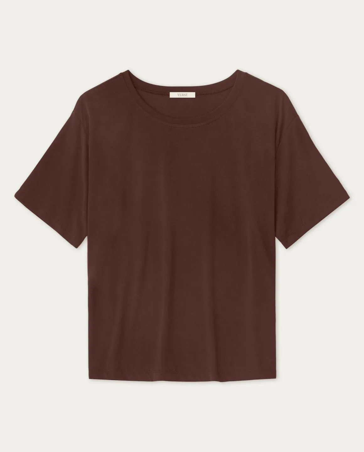 YERSE T- Shirts And Tops^Flowy T-Shirt Chocolate
