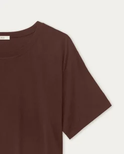 YERSE T- Shirts And Tops^Flowy T-Shirt Chocolate