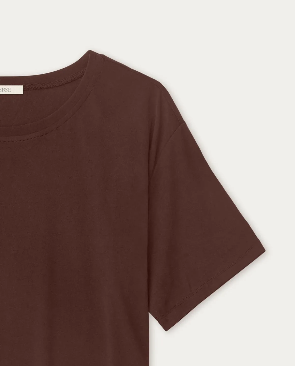 YERSE T- Shirts And Tops^Flowy T-Shirt Chocolate