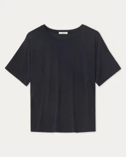 YERSE T- Shirts And Tops^Flowy T-Shirt Navy