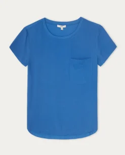 YERSE T- Shirts And Tops^Flowy T-Shirt Pocket Blue