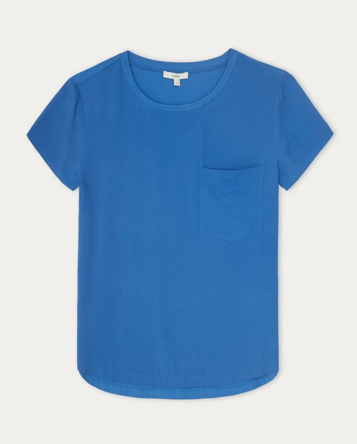 YERSE T- Shirts And Tops^Flowy T-Shirt Pocket Blue