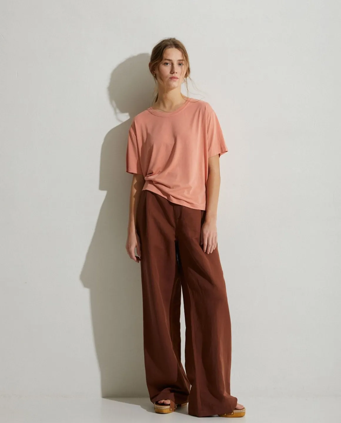 YERSE T- Shirts And Tops^Flowy T-Shirt Salmon