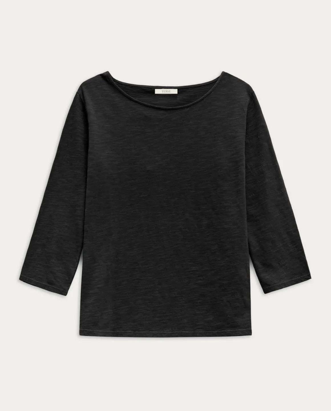 YERSE T- Shirts And Tops^French Sleeve T-Shirt Black