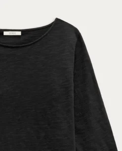 YERSE T- Shirts And Tops^French Sleeve T-Shirt Black