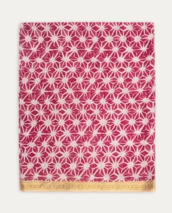 YERSE Beachwear^Fuchsia Printed Pareo