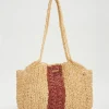 YERSE Bags^Handmade Raffia Bag Natural