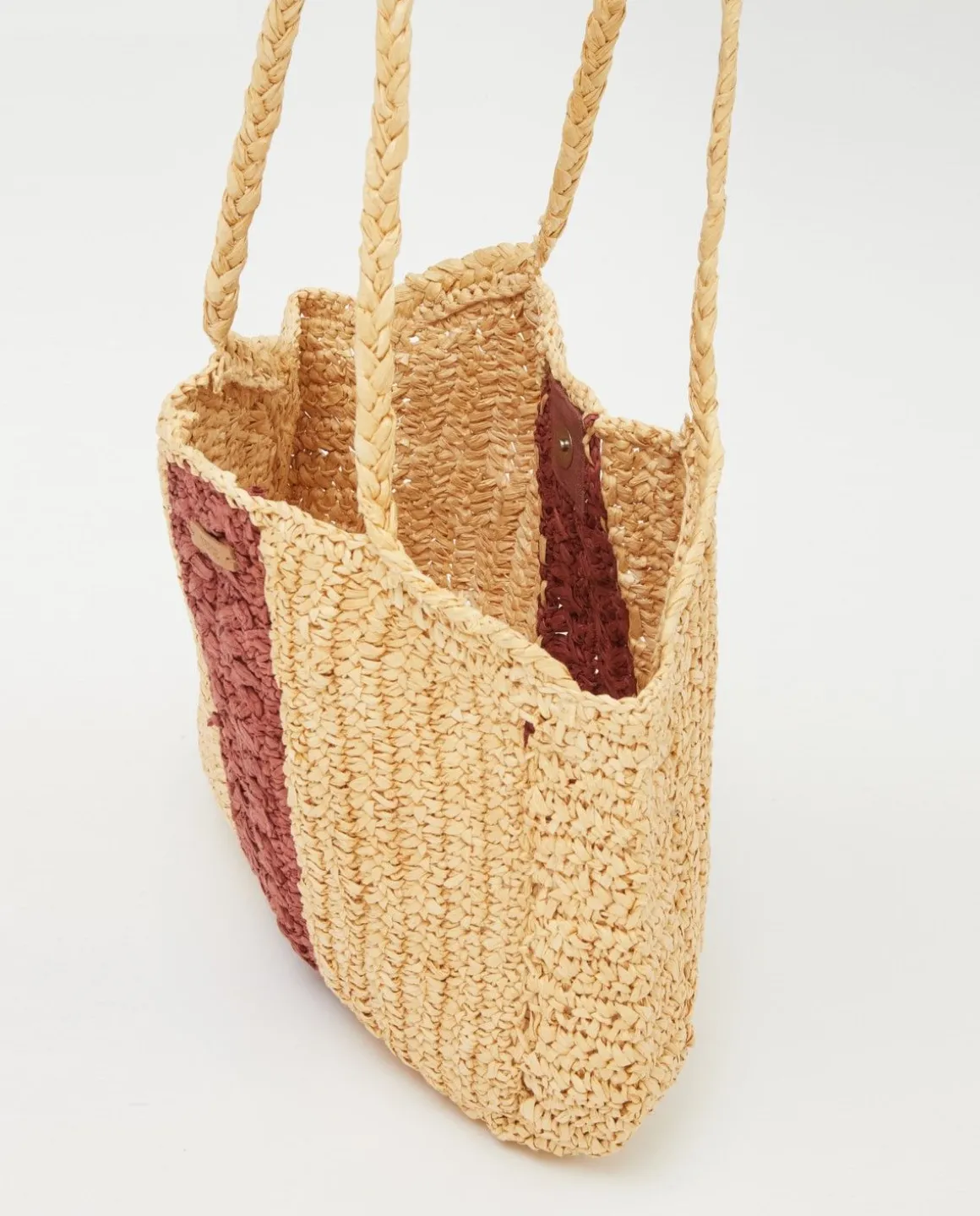 YERSE Bags^Handmade Raffia Bag Natural