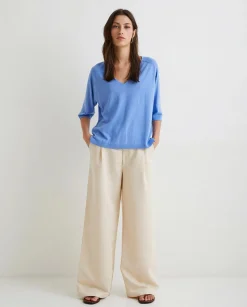 YERSE Trousers And Jeans^Linen Suit Trousers Natural