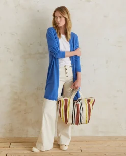 YERSE Sweaters & Cardigans^Long Cardigan Buttons Blue