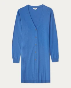 YERSE Sweaters & Cardigans^Long Cardigan Buttons Blue