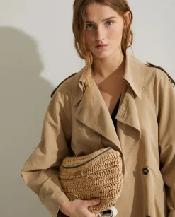 YERSE Jackets And Blazers^Long Double-Breasted Raincoat Camel