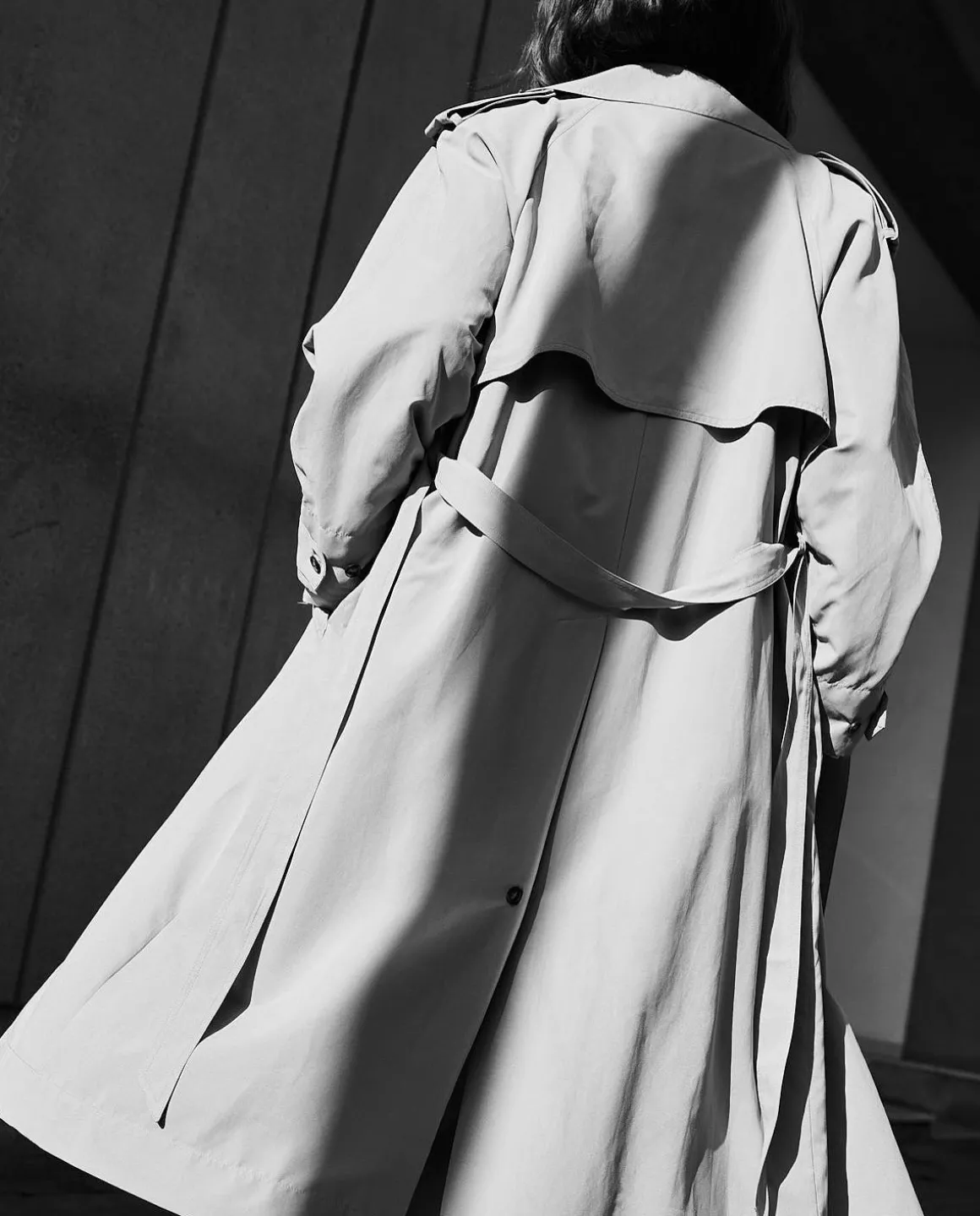 YERSE Jackets And Blazers^Long Double-Breasted Raincoat Camel