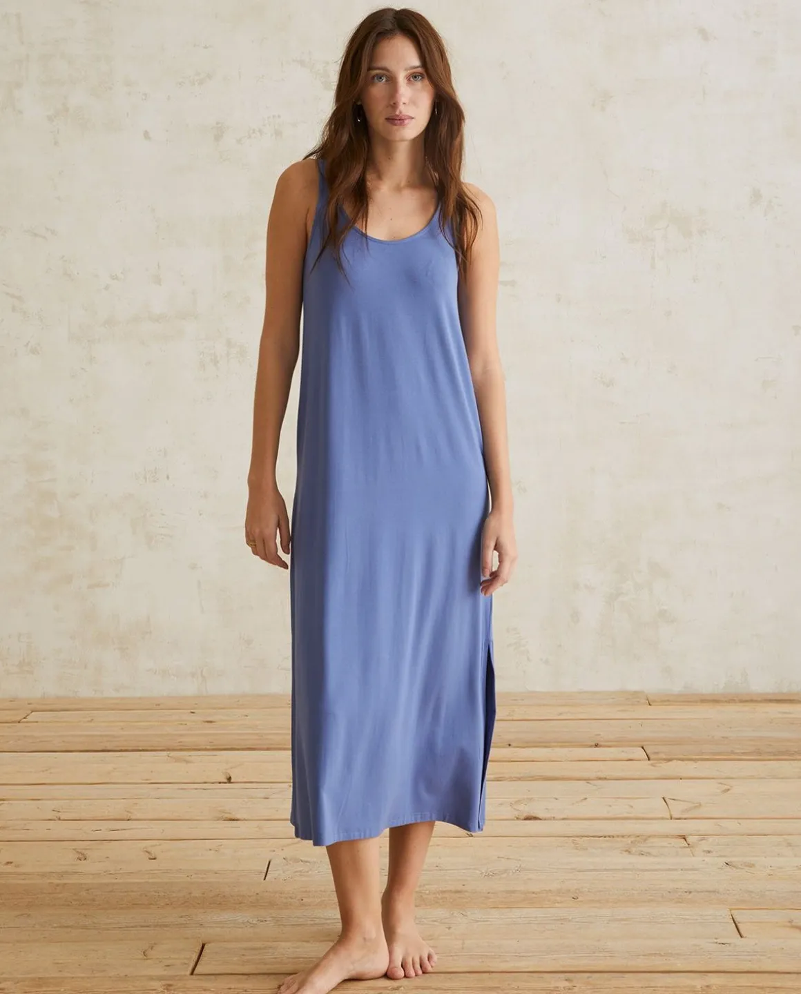 YERSE Dresses And Jumpsuits^Long Flowy Dress Blue