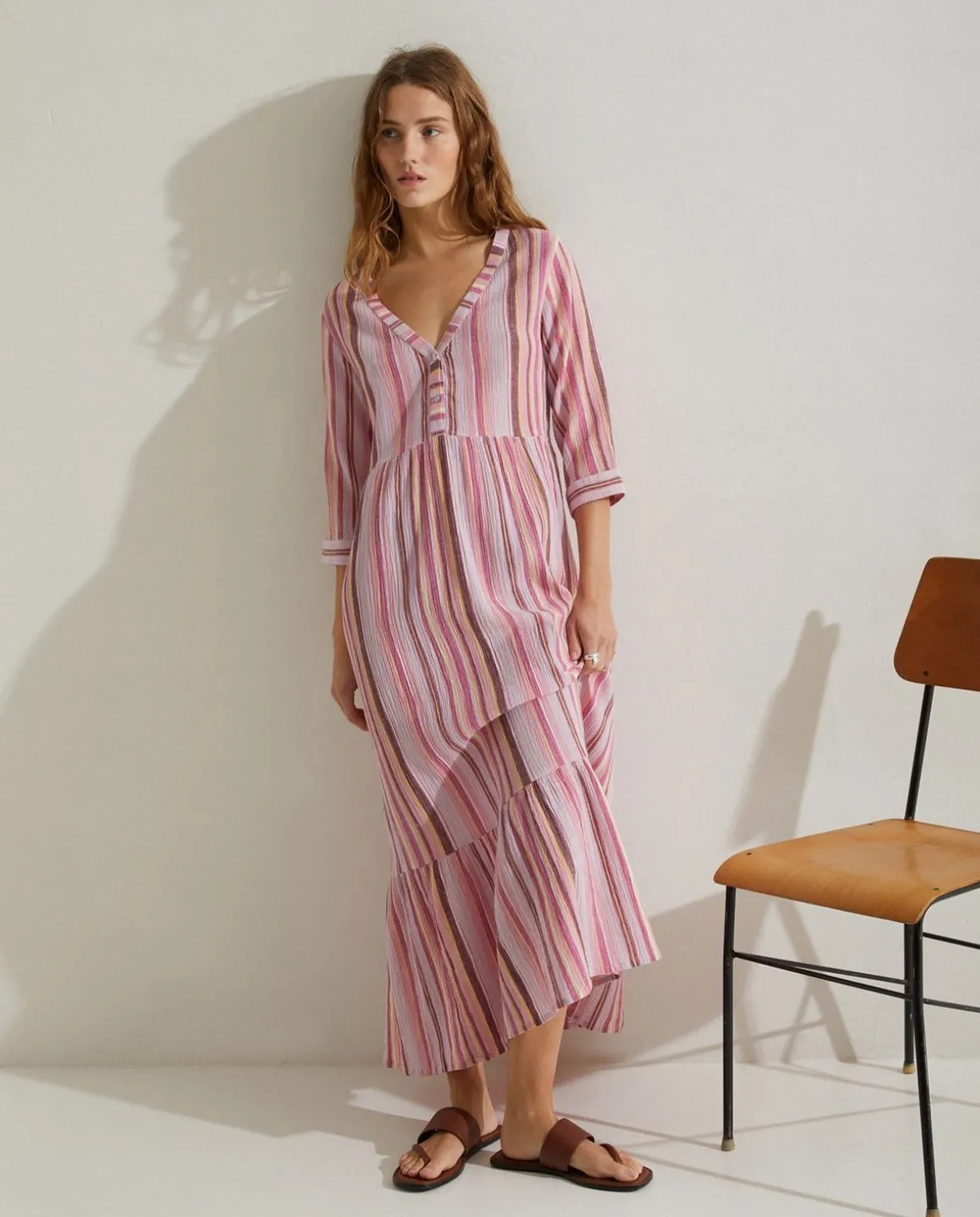 YERSE Dresses And Jumpsuits^Long Print Dress Malva