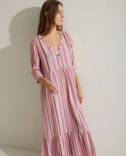 YERSE Dresses And Jumpsuits^Long Print Dress Malva