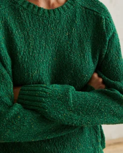 YERSE Sweaters & Cardigans^Marbled Knitted Jumper Green