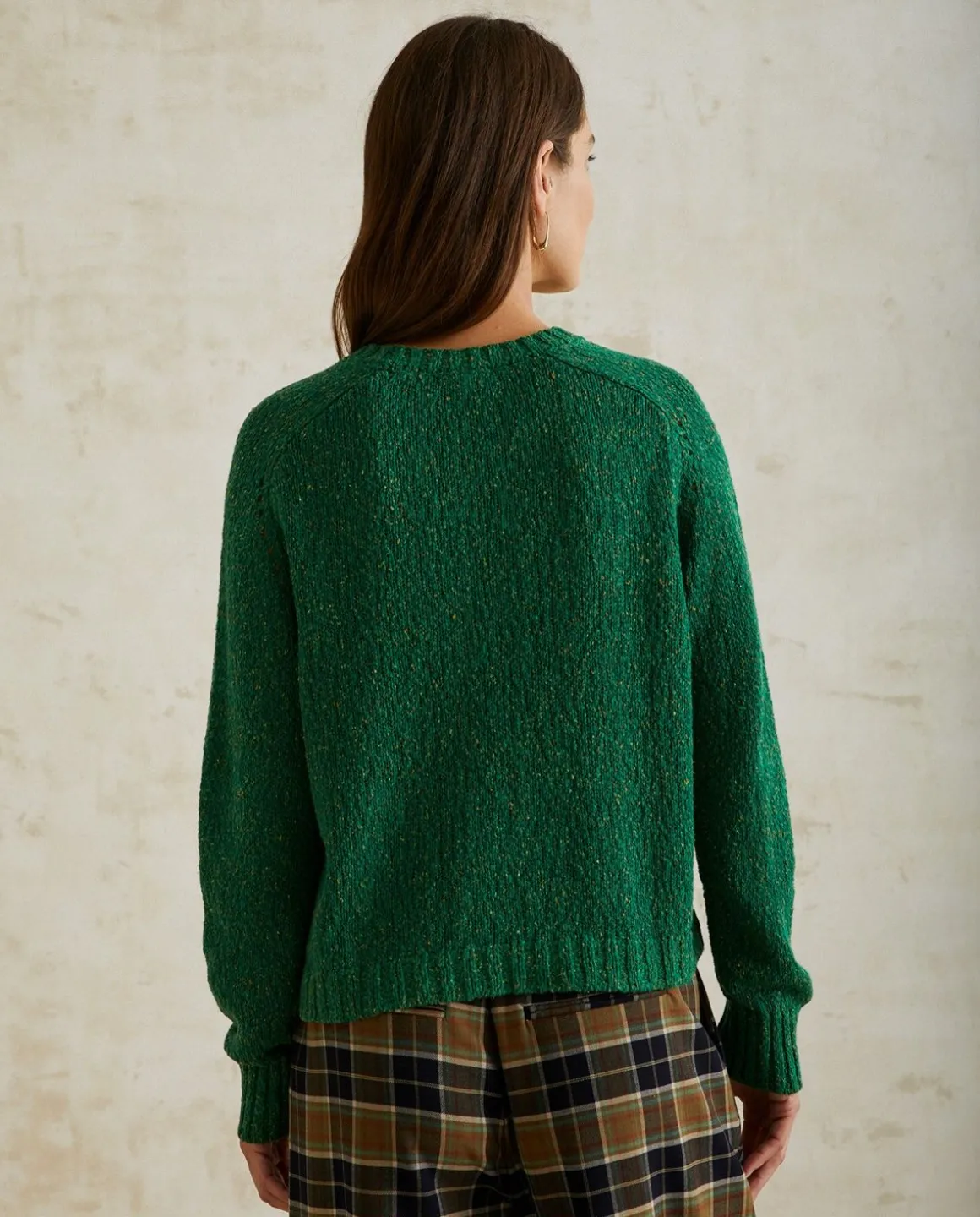 YERSE Sweaters & Cardigans^Marbled Knitted Jumper Green