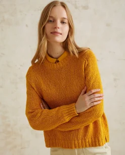 YERSE Sweaters & Cardigans^Marbled Knitted Jumper Orange