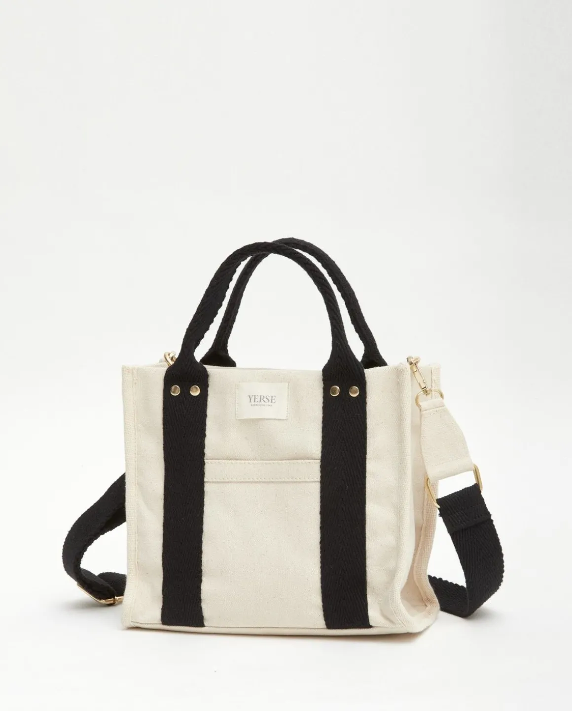 YERSE Bags^Mini Shopper Bag Ecru