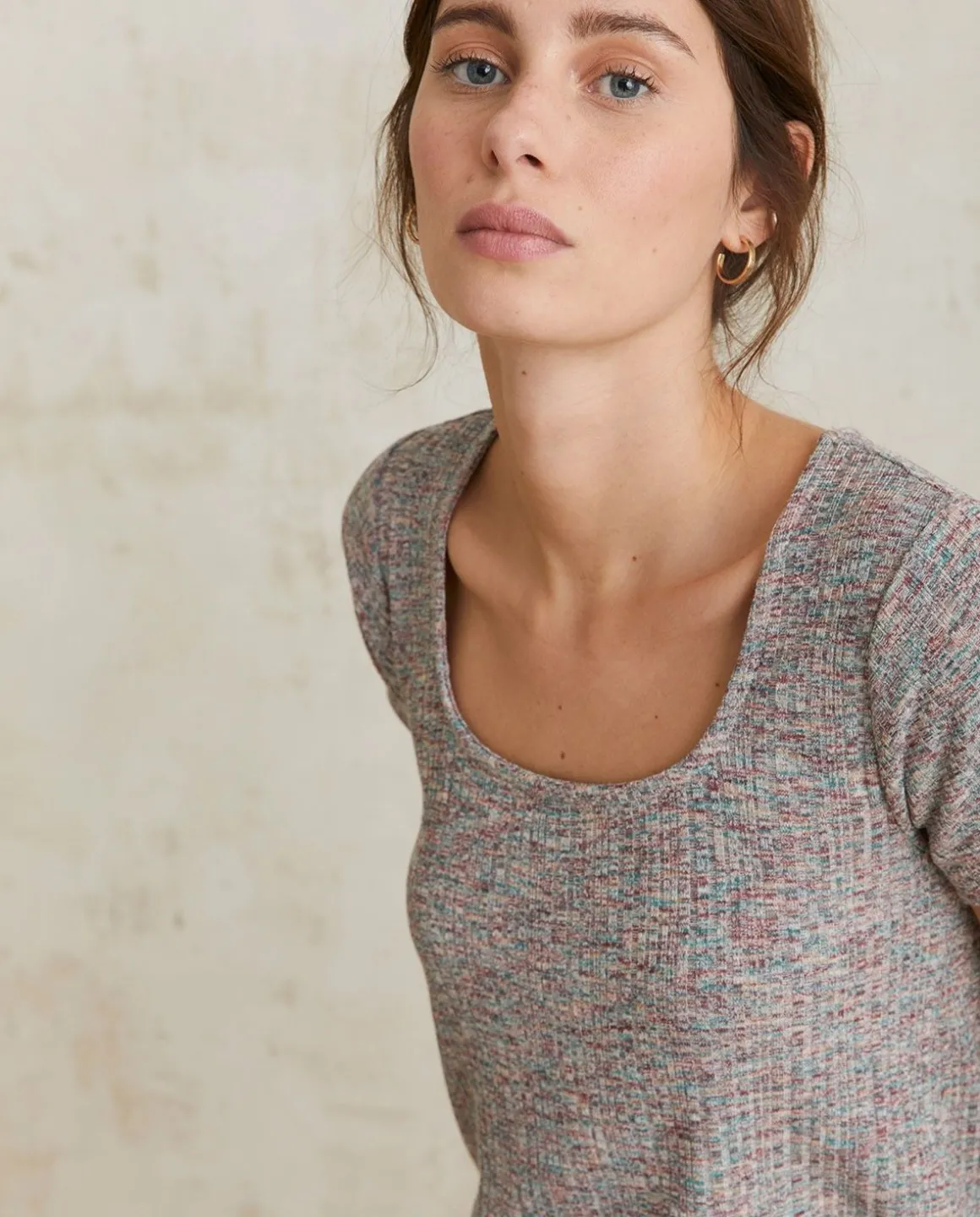 YERSE Dresses And Jumpsuits^Mottled Midi Dress Marbled