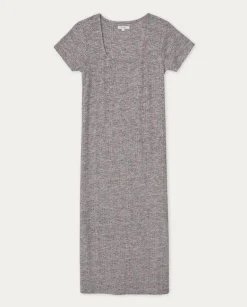 YERSE Dresses And Jumpsuits^Mottled Midi Dress Marbled