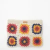YERSE Bags^Multicoloured Crochet Toiletry Bag