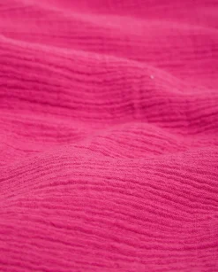 YERSE Beachwear^Muslin Towel Fuchsia