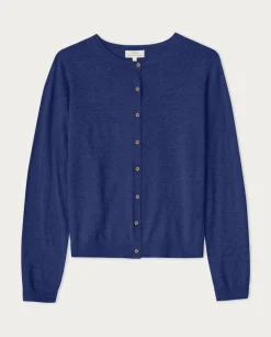 YERSE Sweaters & Cardigans^Organic-Cotton Cardigan Navy