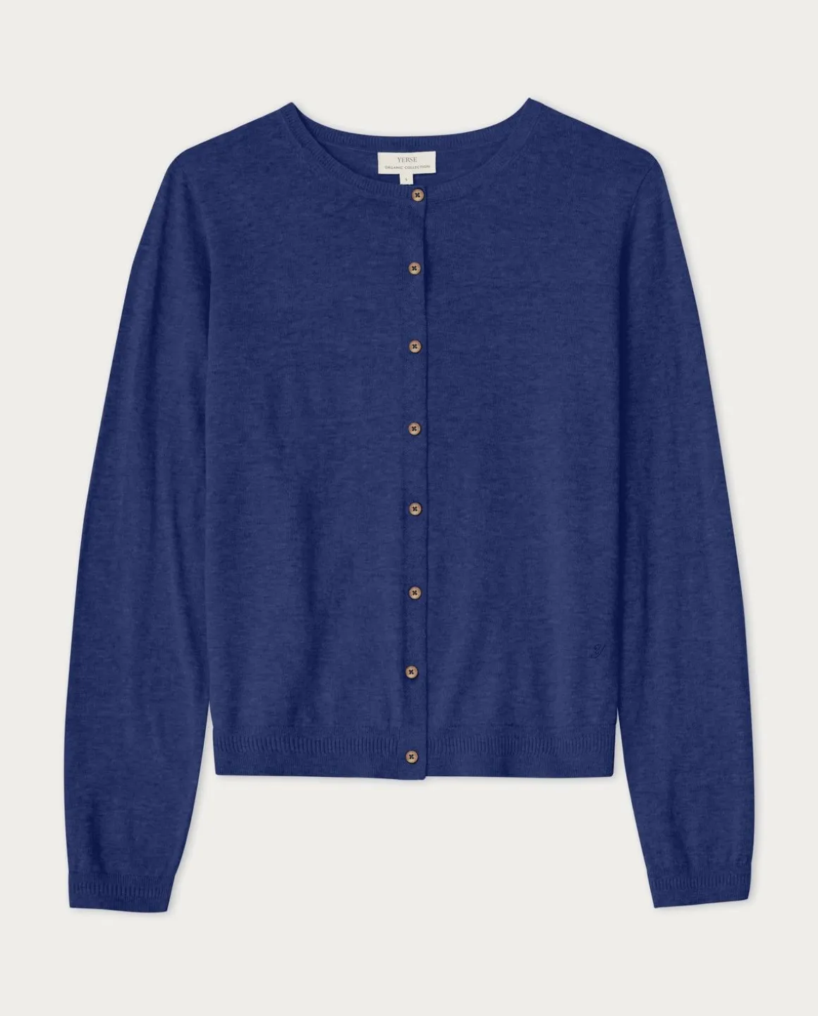 YERSE Sweaters & Cardigans^Organic-Cotton Cardigan Navy
