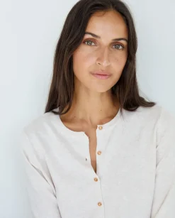 YERSE Sweaters & Cardigans^Organic-Cotton Cardigan Natural