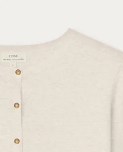 YERSE Sweaters & Cardigans^Organic-Cotton Cardigan Natural