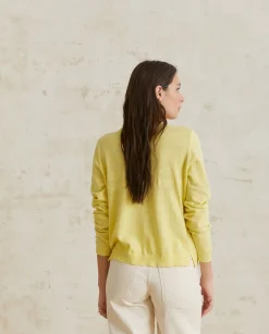 YERSE Sweaters & Cardigans^Organic-Cotton Cardigan Yellow