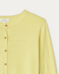 YERSE Sweaters & Cardigans^Organic-Cotton Cardigan Yellow