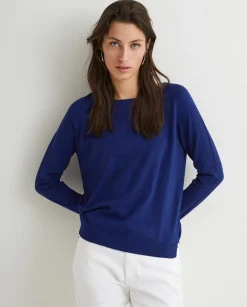 YERSE Sweaters & Cardigans^Organic-Cotton Sweater Navy
