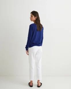 YERSE Sweaters & Cardigans^Organic-Cotton Sweater Navy