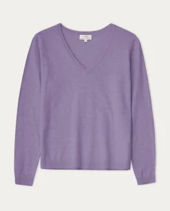 YERSE Sweaters & Cardigans^Organic-Cotton Sweater Purple