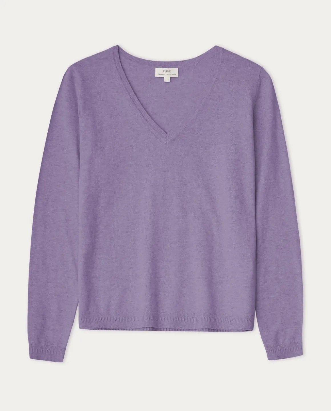 YERSE Sweaters & Cardigans^Organic-Cotton Sweater Purple