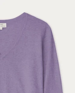 YERSE Sweaters & Cardigans^Organic-Cotton Sweater Purple