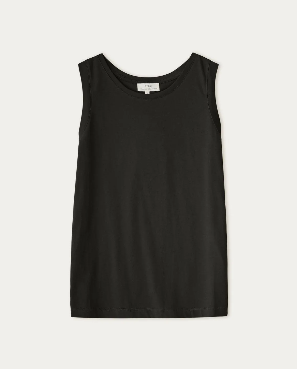 YERSE T- Shirts And Tops^Organic-Cotton Top Black