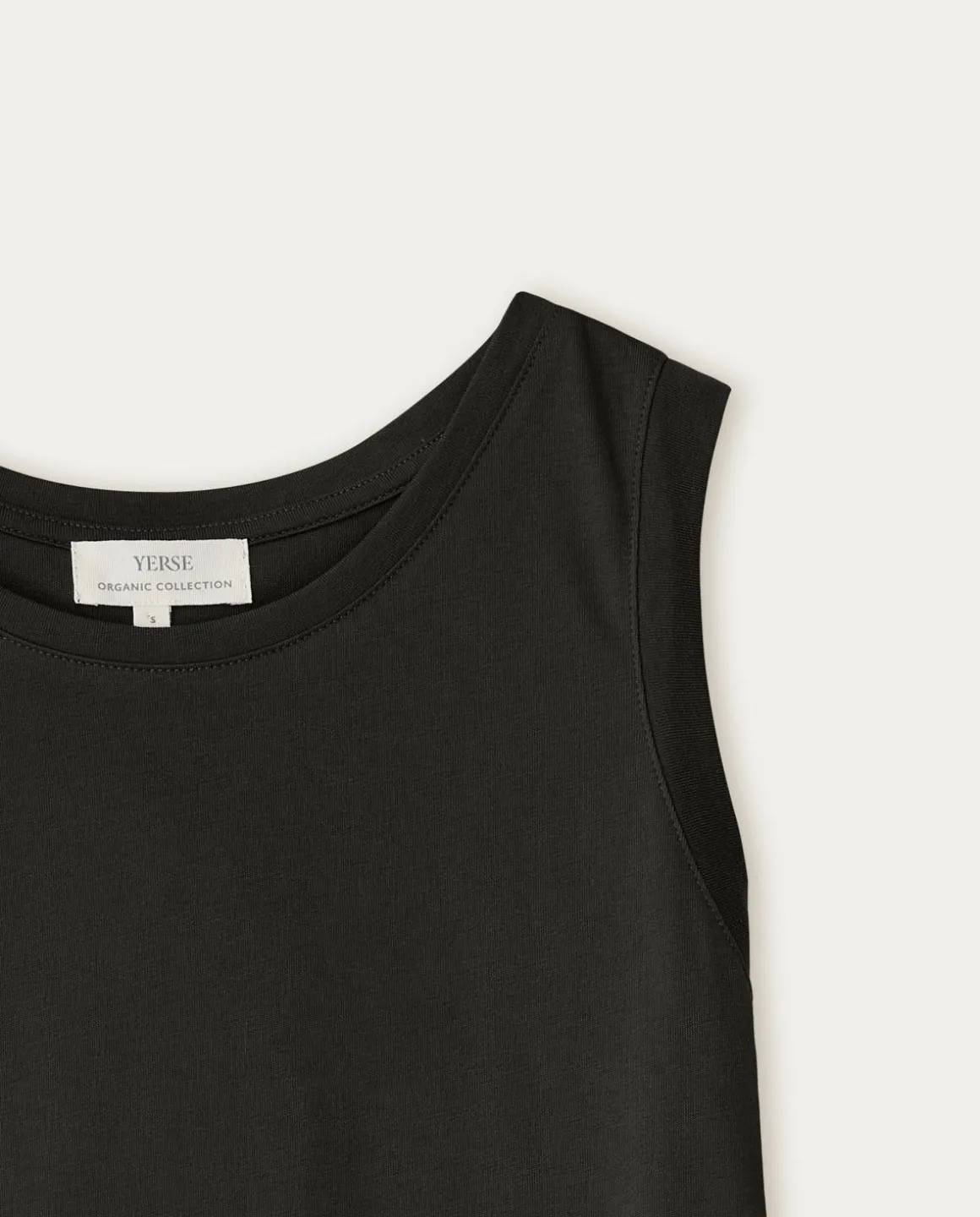 YERSE T- Shirts And Tops^Organic-Cotton Top Black