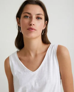 YERSE T- Shirts And Tops^Organic-Cotton Top White